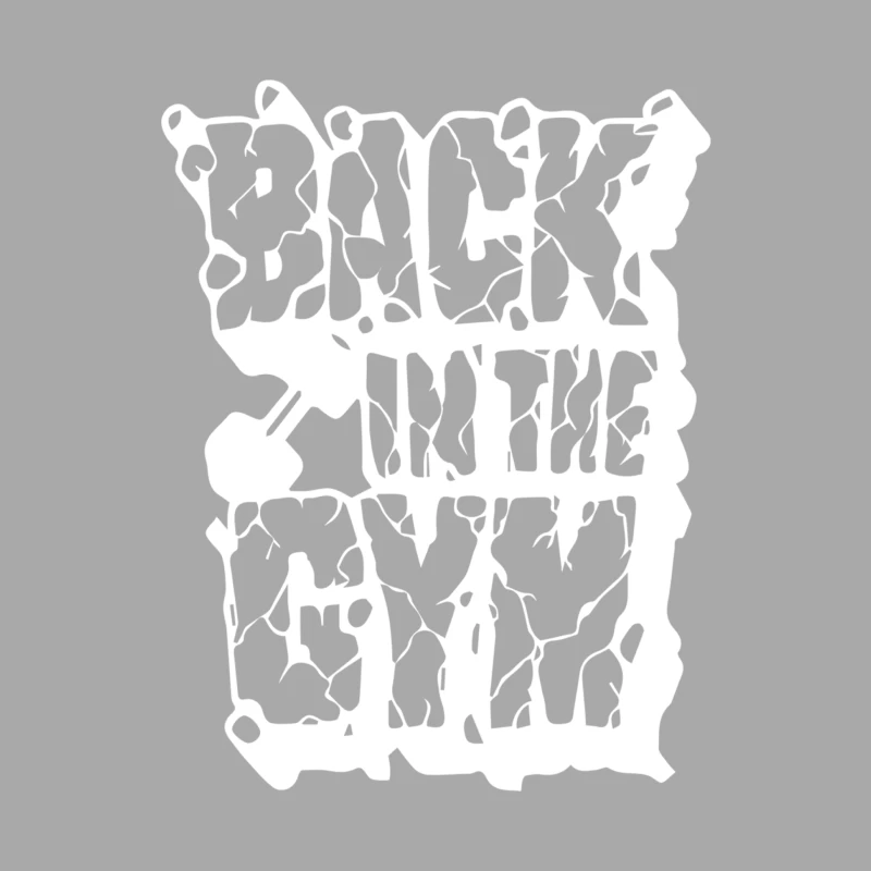 Back In The Gym Male Pullover Hoodie