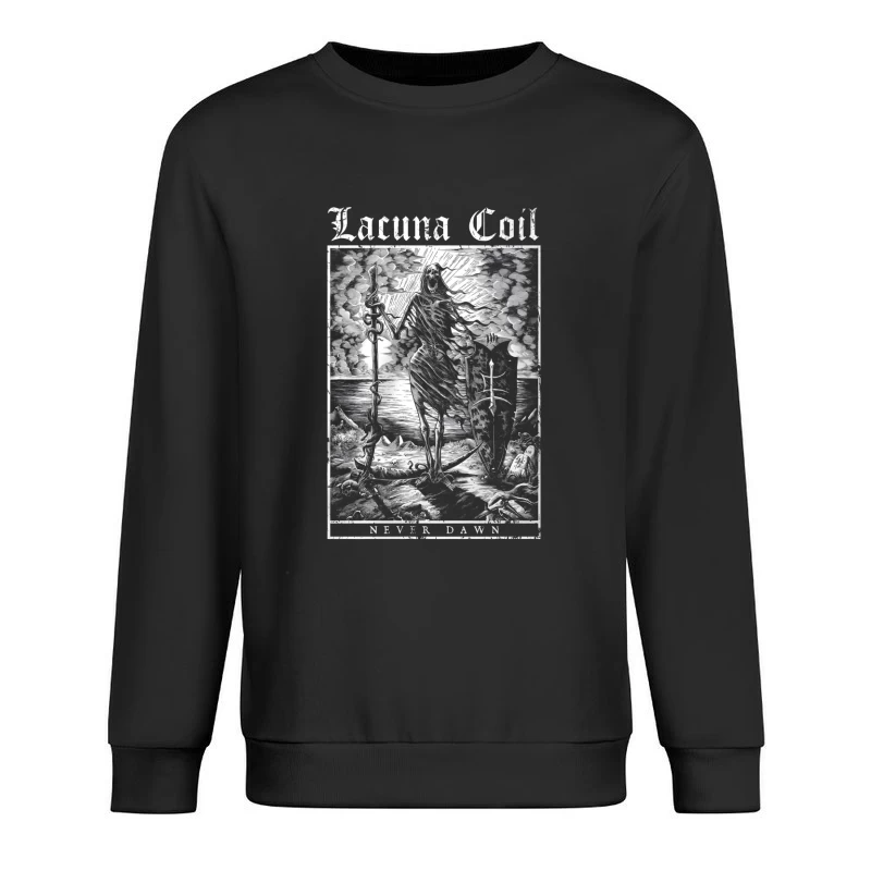 Lacuna Coil Never Dawn Male Pullover Sweatshirt