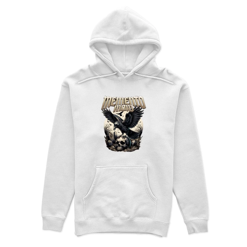 Rabenschädel Memento Mori Damen Pullover Hoodie
