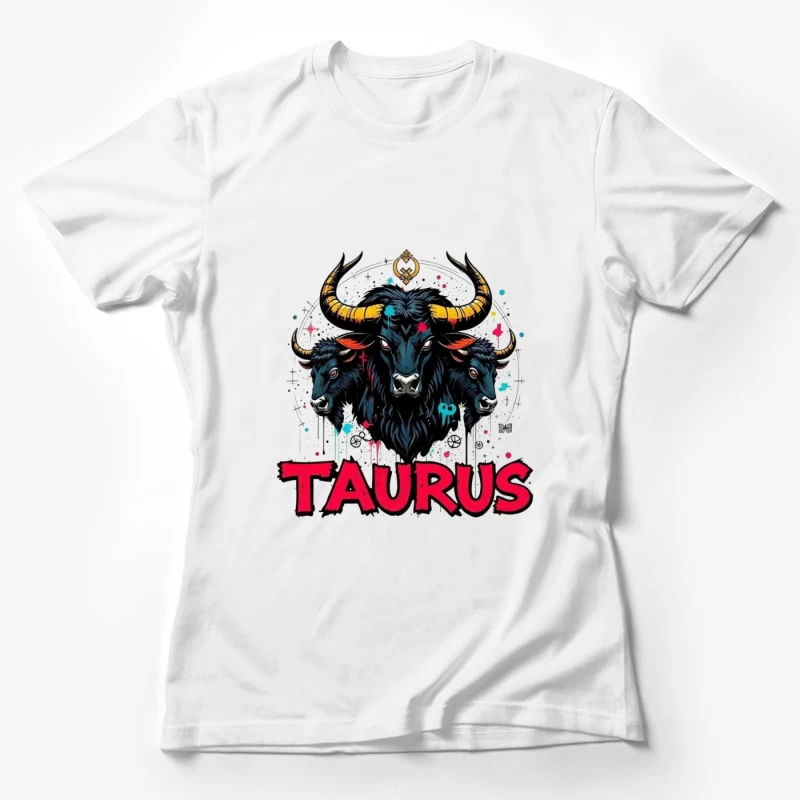 Astrological Art of Taurus Female T-Shirt