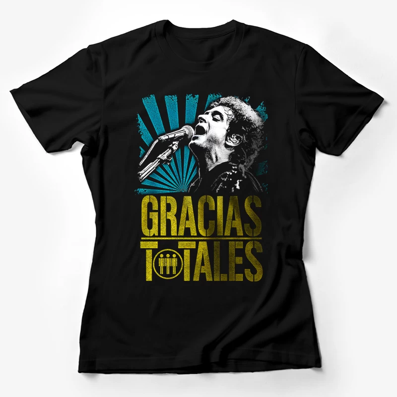 Soda Stereo Gracias Totales Retro Female T-Shirt