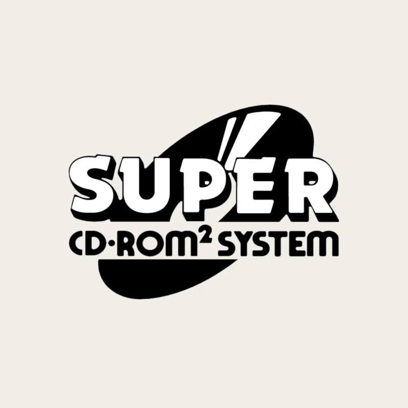 Super CD-ROM² System Logo Bucket Hat