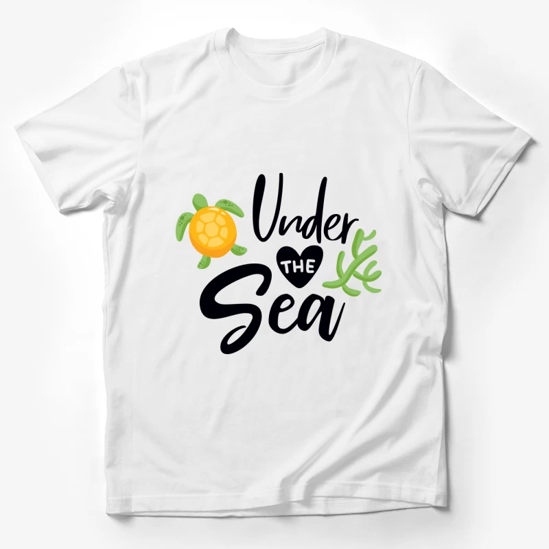 Design marin avec tortue Homme T-Shirt