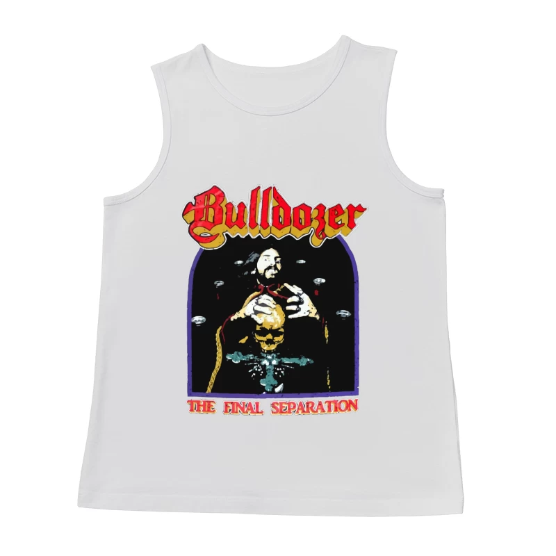 Bulldozer - The Final Separation Metal Album Cover Art Male Tank Top