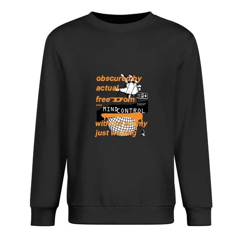 Gedankenmanipulation und Freiheit Herren Pullover Sweatshirt