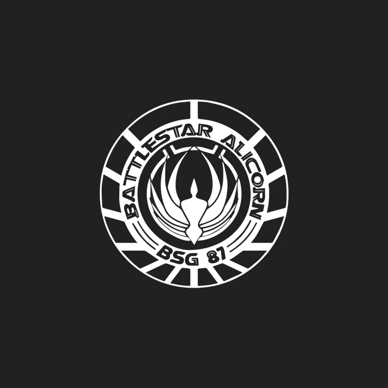 Battlestar Galactica Distressed Badge Bucket Hat