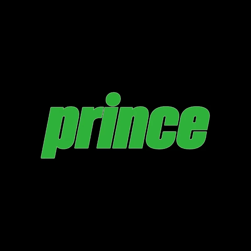 Prince Sports Brand Green Logo Mouse Pad