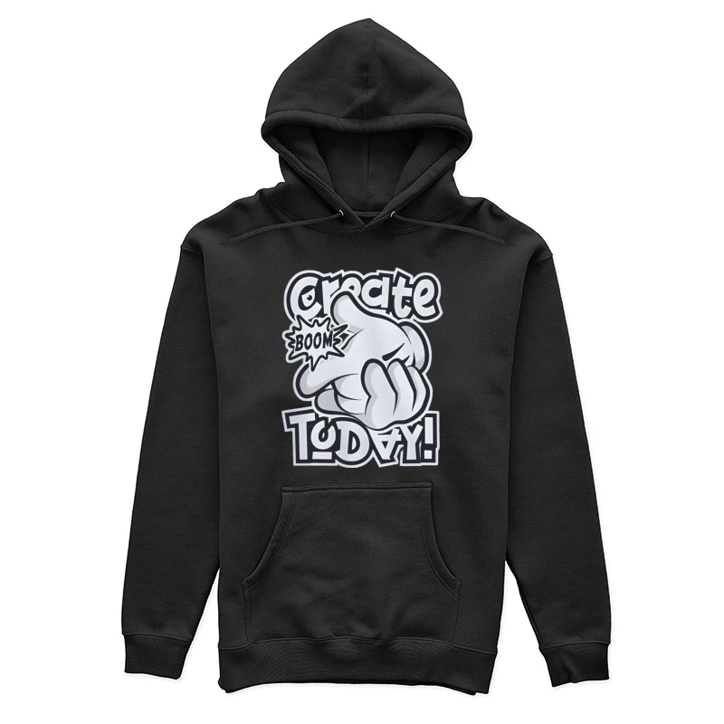 Kreatives Design mit Boom-Effekt Damen Pullover Hoodie
