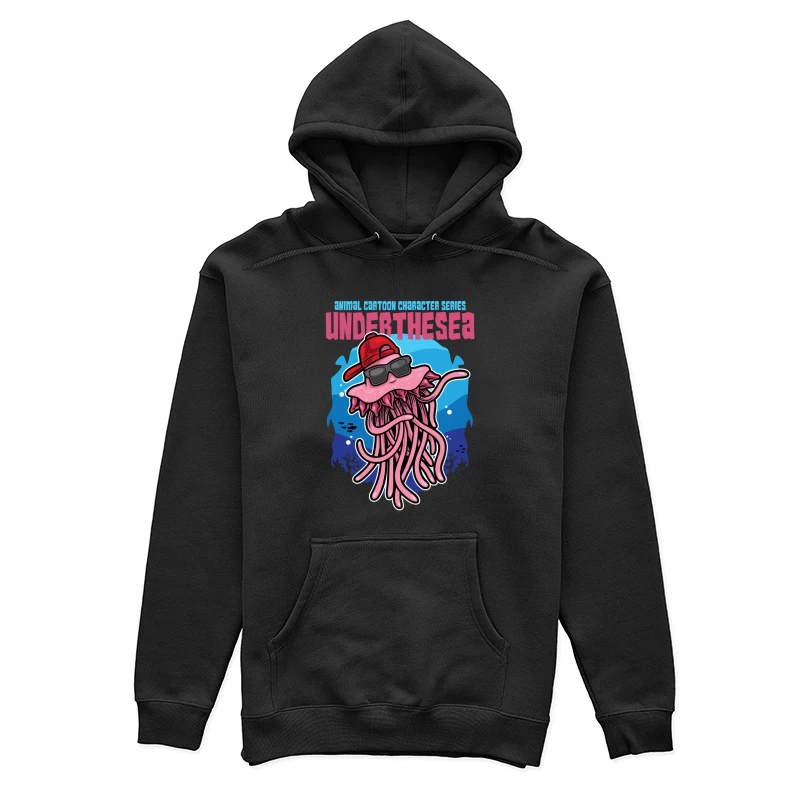 Coole Qualle unter dem Meer Damen Pullover Hoodie