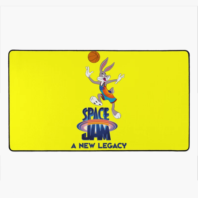 Space Jam: A New Legacy - Cartoon Basketball Animation Desk Mat