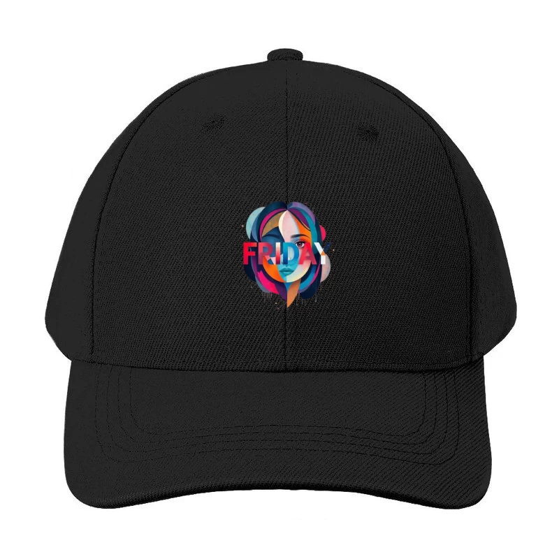 Colorful Friday Artwork Baseball Cap