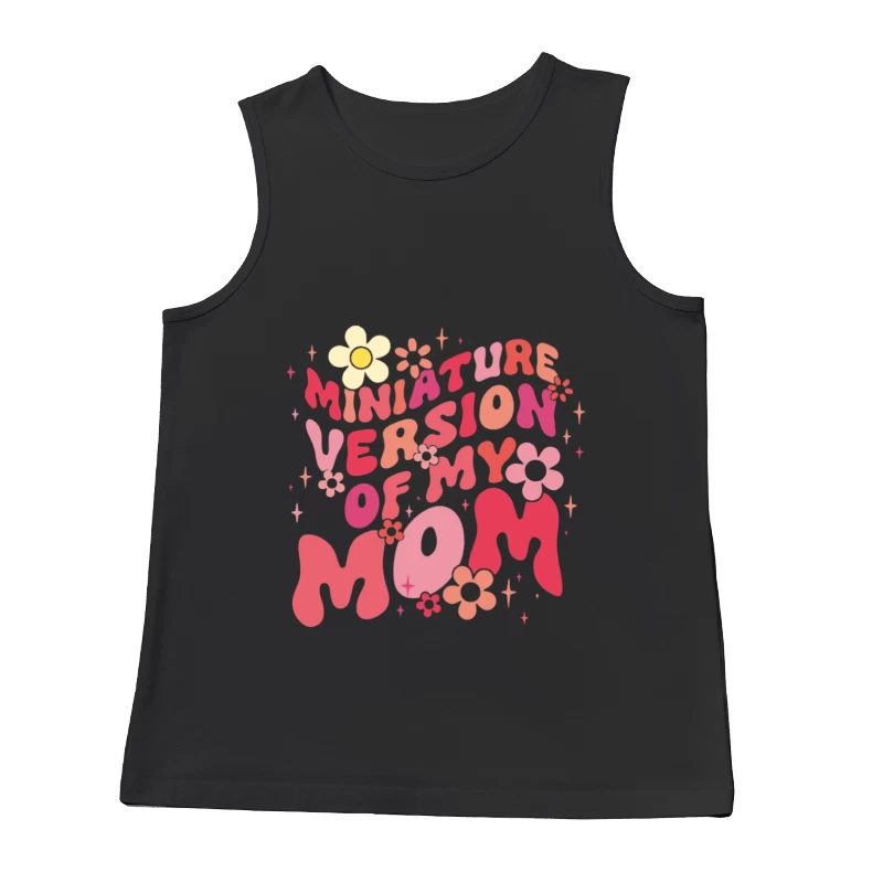 Miniaturversion meiner Mutter mit Blumenmotiv Herren Tanktops