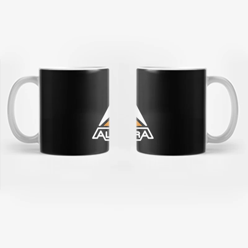 Alterra Corporate Logo with Orange Triangle Design Coffee Mug