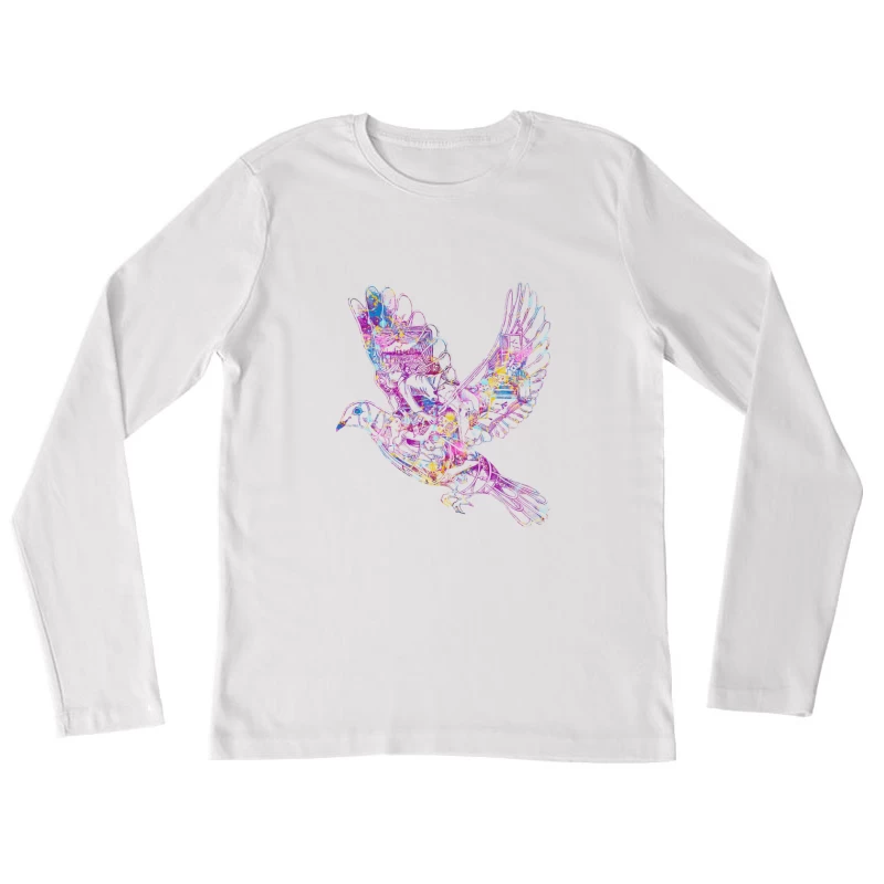 Coldplay Dove Fly Female Long Sleeve T-Shirt