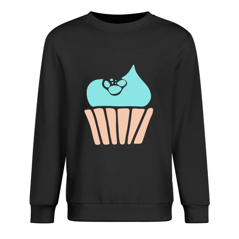 Cupcake Pattes de Chat Homme Sweat-shirt à enfiler