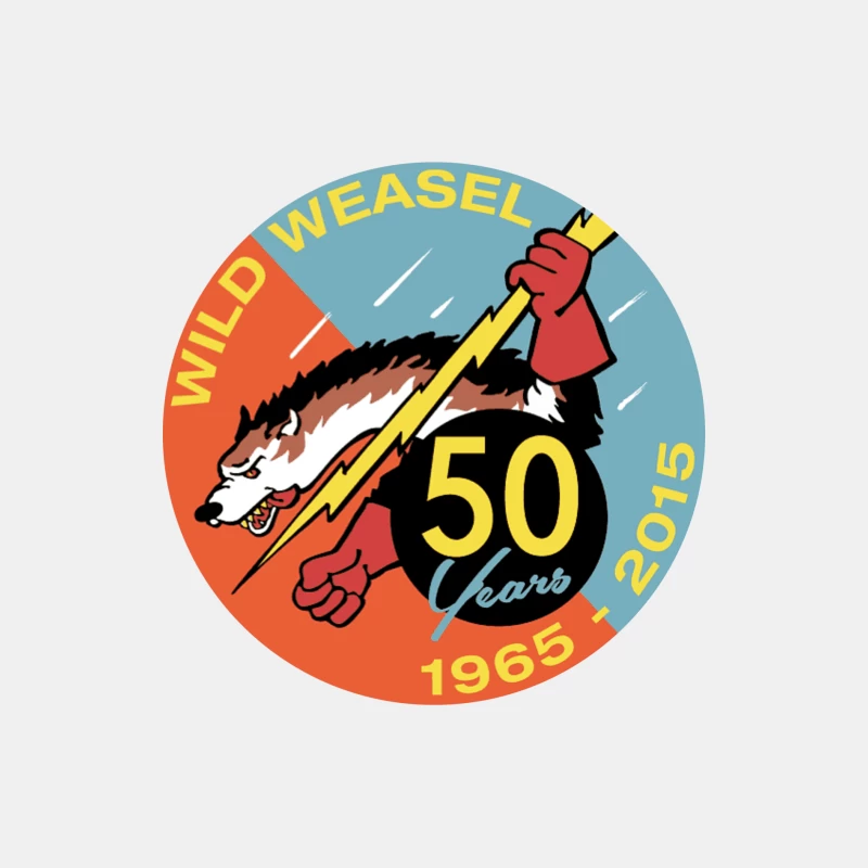 Wild Weasel 50 Years Male Tank Top