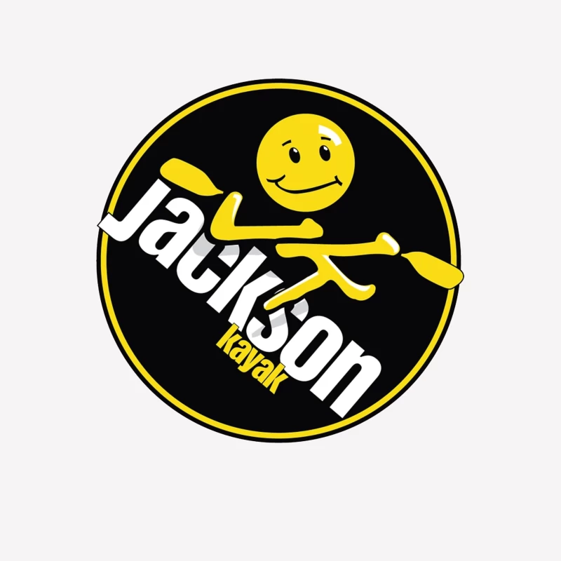 Jackson Kayak Sports Logo with Yellow Smiley Design Female T-Shirt