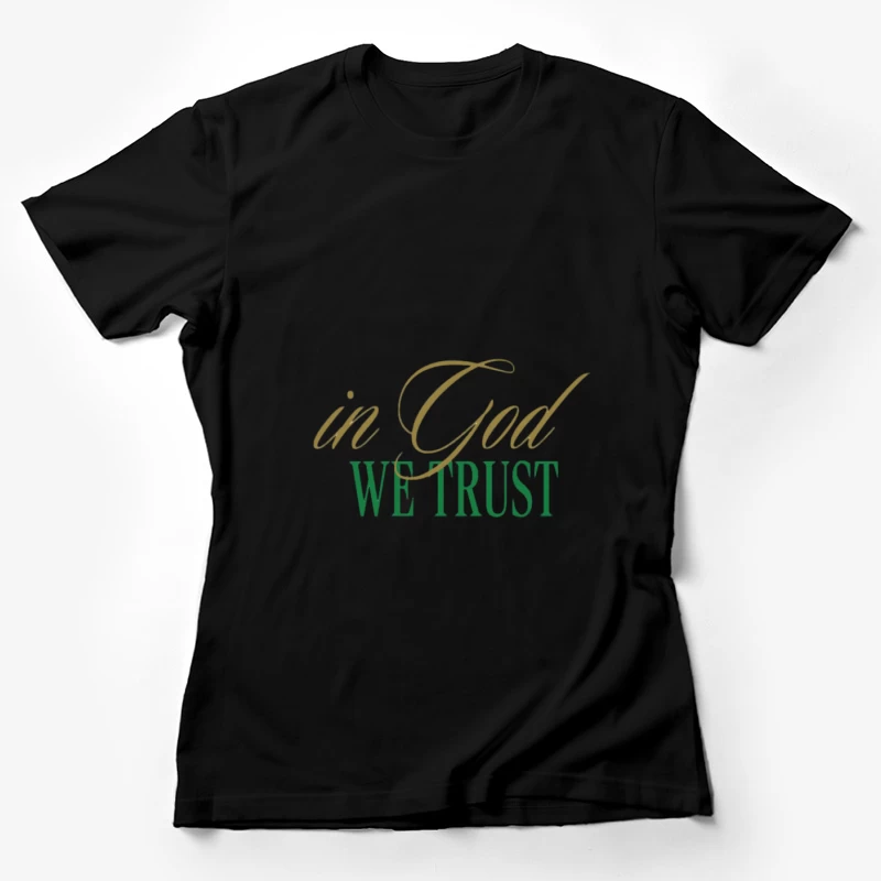 Confiance en Dieu Femme T-Shirt