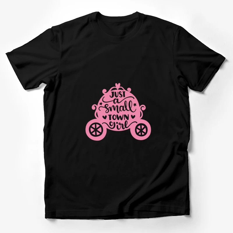 Citrouille rose avec texte Homme T-Shirt