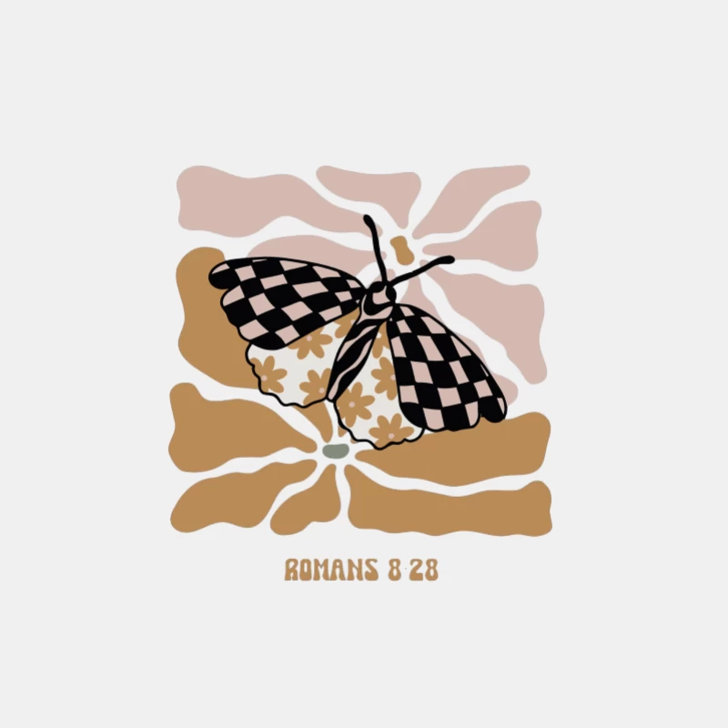 Motif de papillon avec fleurs Homme Débardeur