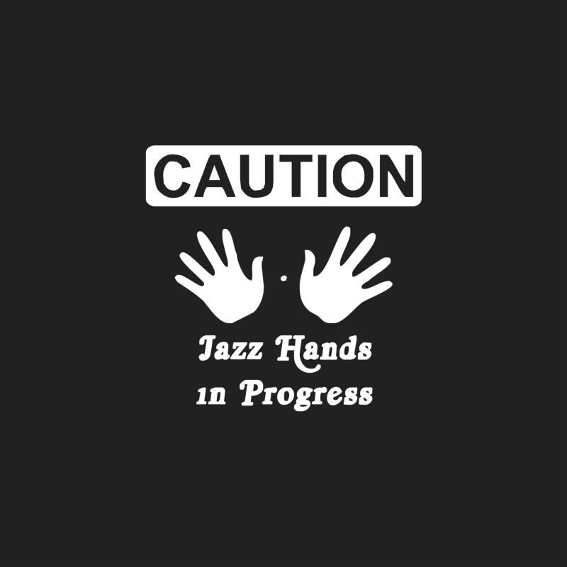 Caution! Jazz handsFunny jazz dance comic boogie camp trumpet Bucket Hat