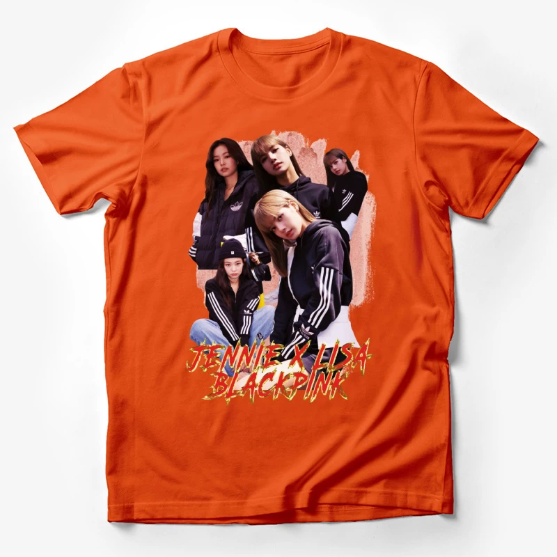 BLACKPINK: Jennie and Lisa Collaboration Male T-Shirt