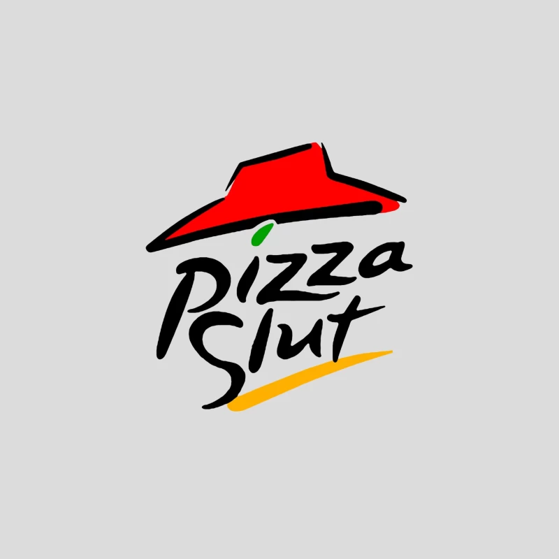 Pizza Hut Classic Red Roof Restaurant Logo Baseball Cap