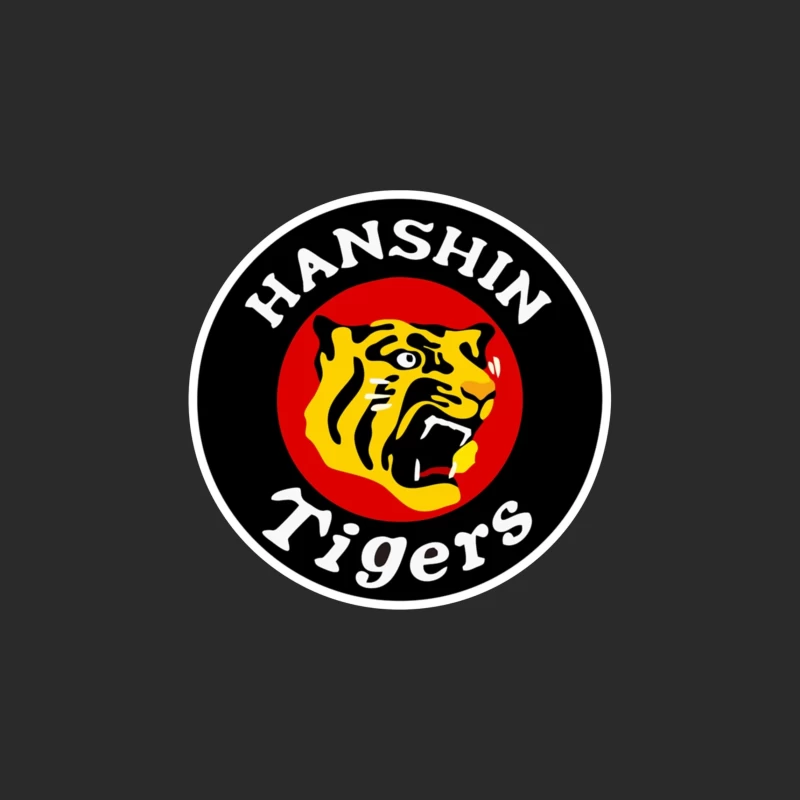 Hanshin Tigers Japanese Baseball Team Logo Baseball Cap