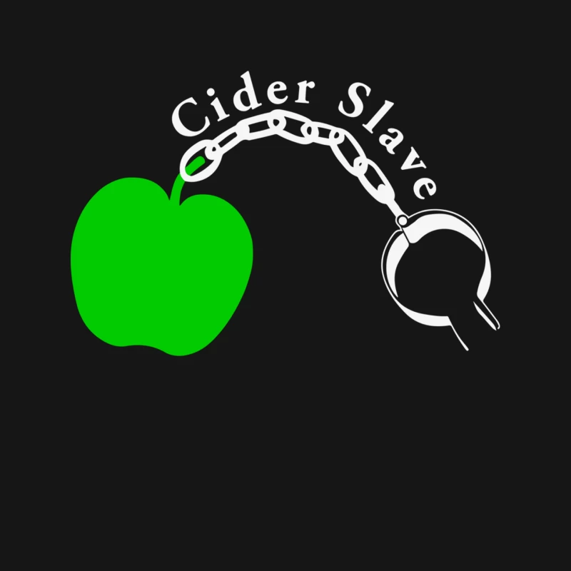 Cider Slave Drinking West Country Apple Scrumpy Rough Cyder Mouse Pad