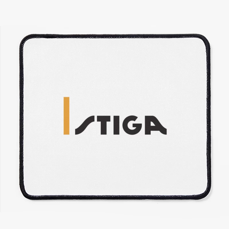 Stiga Sports Equipment Brand Logo Mouse Pad