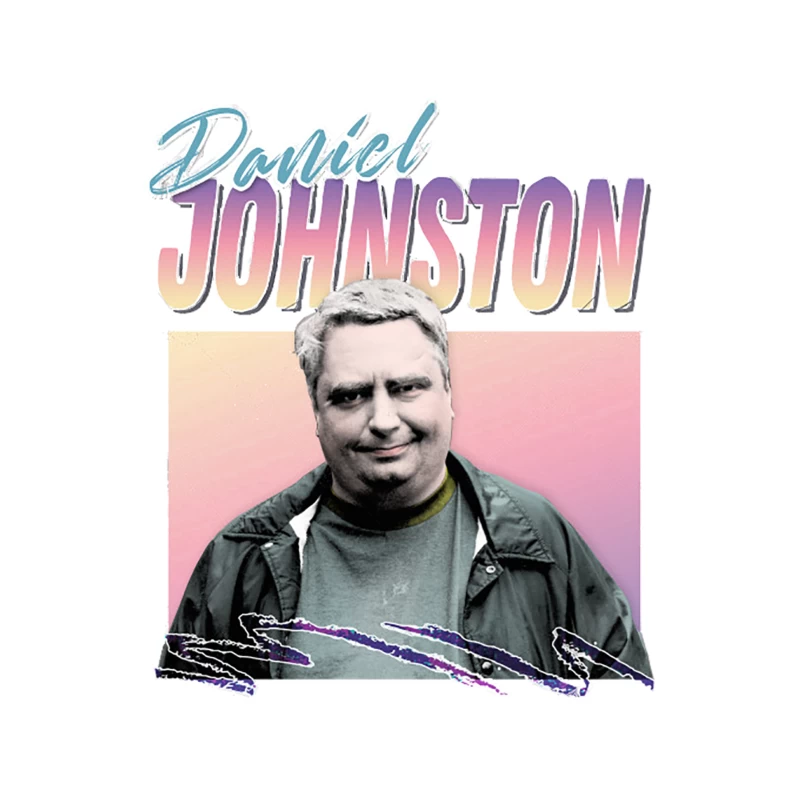 Daniel Johnston 90s Style Aesthetic Tribute Design Tapestry
