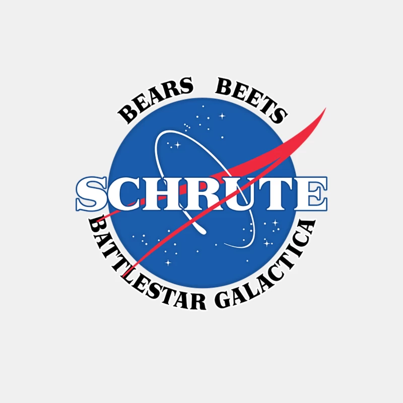 Dwight Schrute  Nasa Parody Design Male Tank Top