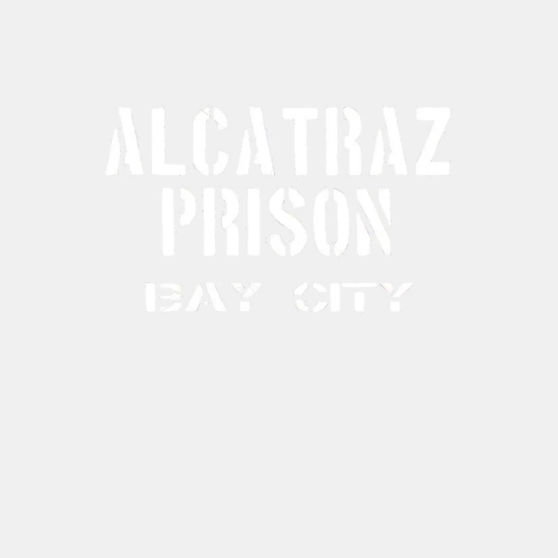Alcatraz Prison Male Tank Top
