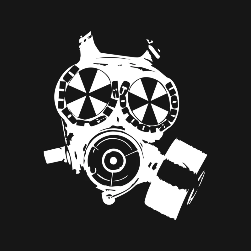Umbrella Gasmaske  Resident Evil Retribution Mouse Pad