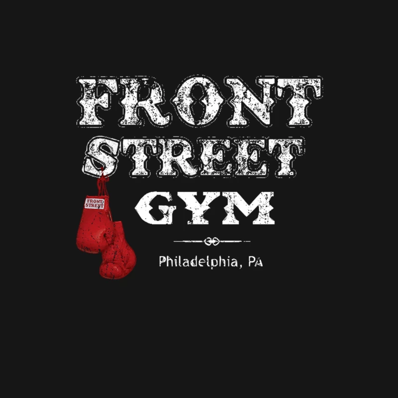 Front Street Gym, distressed Female Long Sleeve T-Shirt