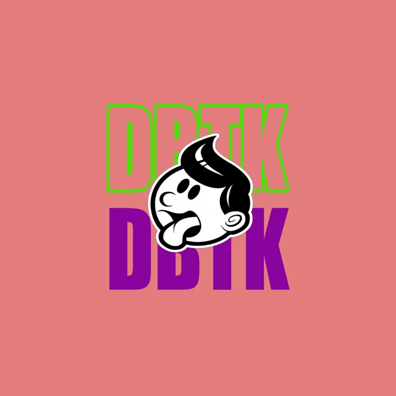 Playful Cartoon Logo Design Desk Mat