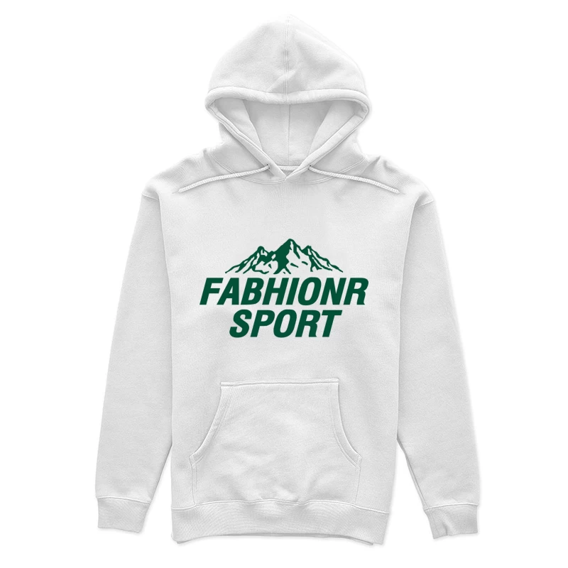 Outdoor Sport Logo mit Bergmotiv Damen Pullover Hoodie