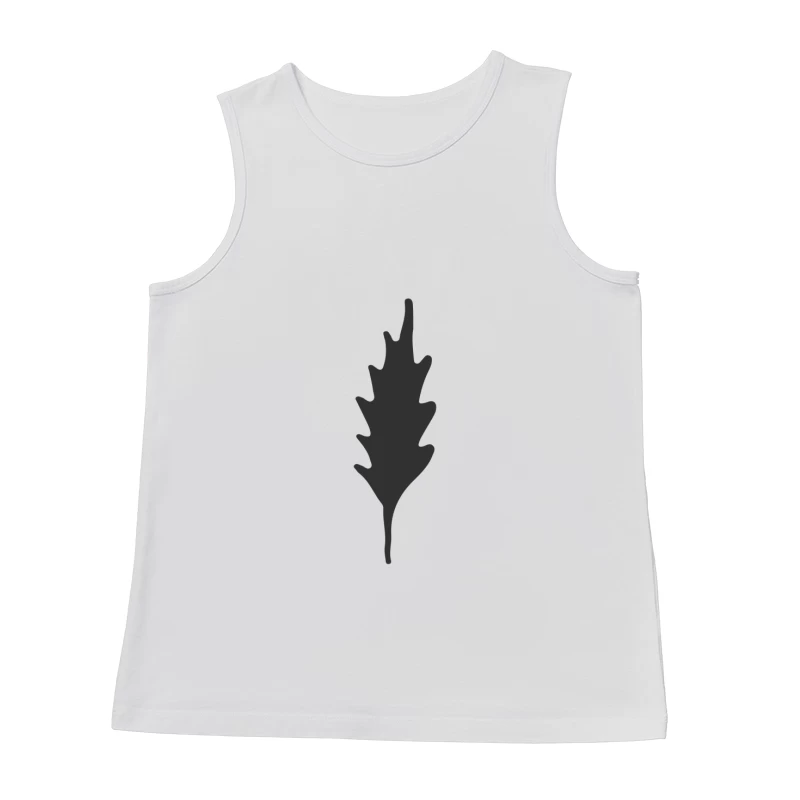 Silhouette de feuille de chêne Homme Débardeur