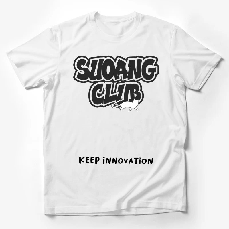 Retro-Design: Streetwear-Katze im Swag-Club Herren T-Shirt