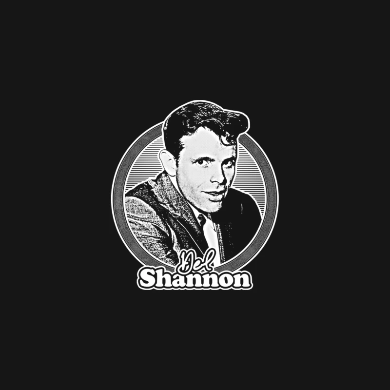 Del Shannon  Retro Style Fan Art Design Desk Mat