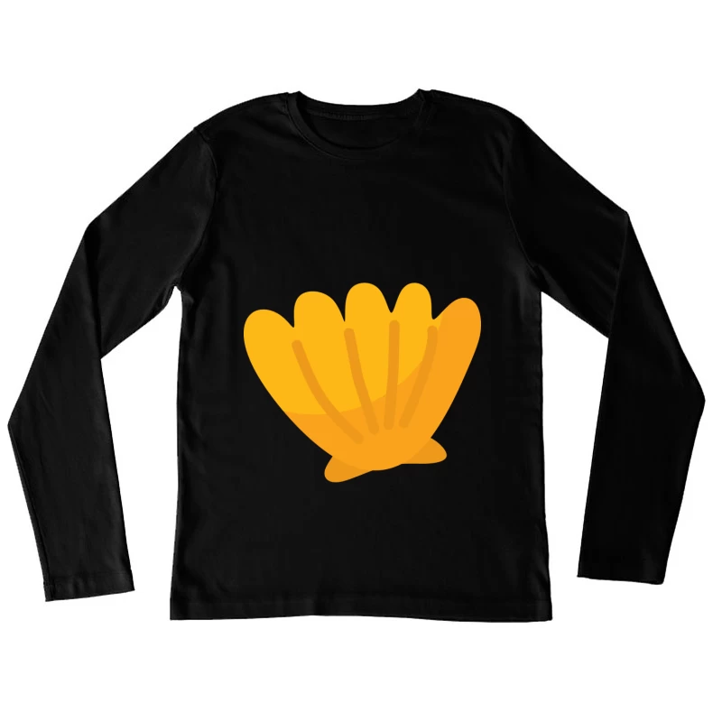 Illustration De Coquillage Coloré Femme Manches Longues T-Shirt