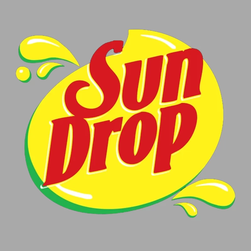 Sun Drop Soda Brand Vintage Logo Design Female Pullover Hoodie