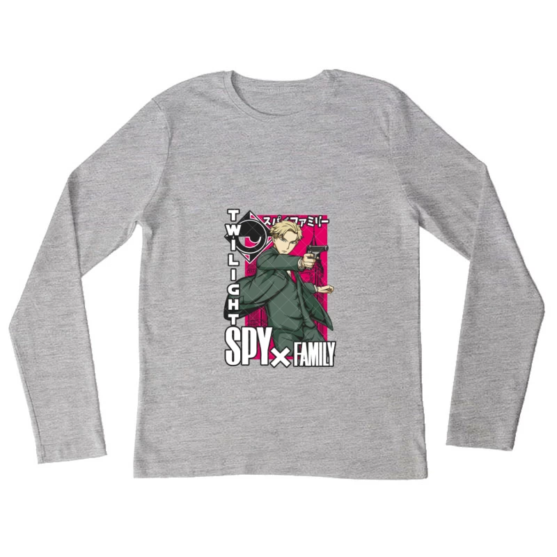 Twilight-Charakter aus dem Anime Damen Langarm T-Shirt