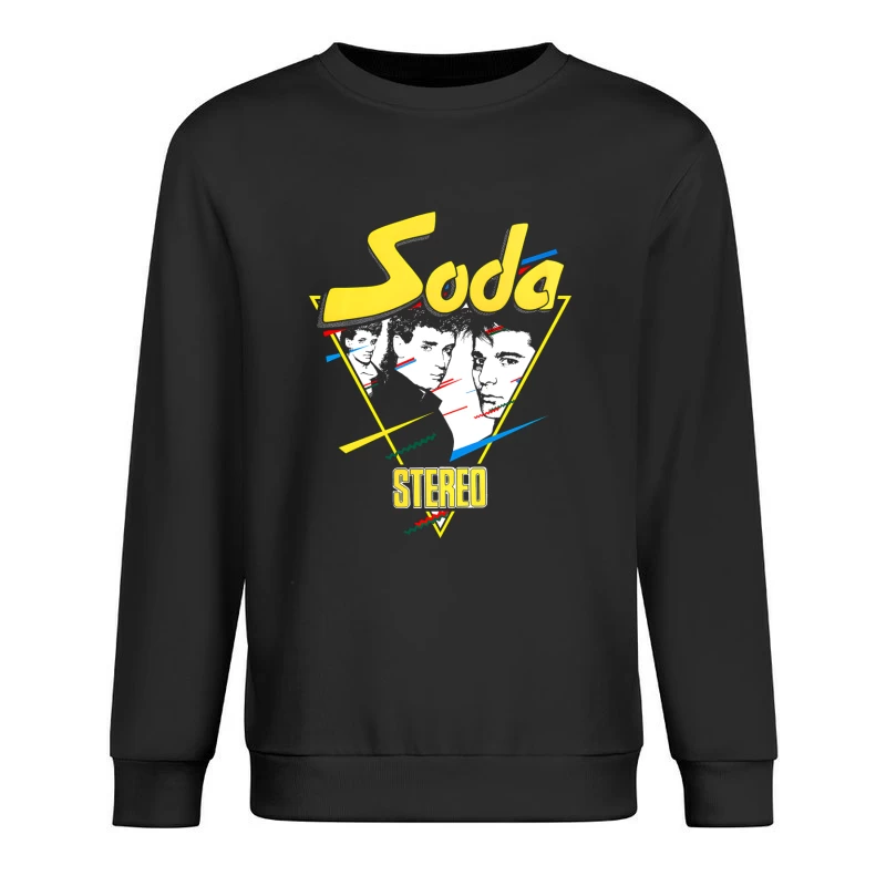 Soda Stereo Retro Male Pullover Sweatshirt