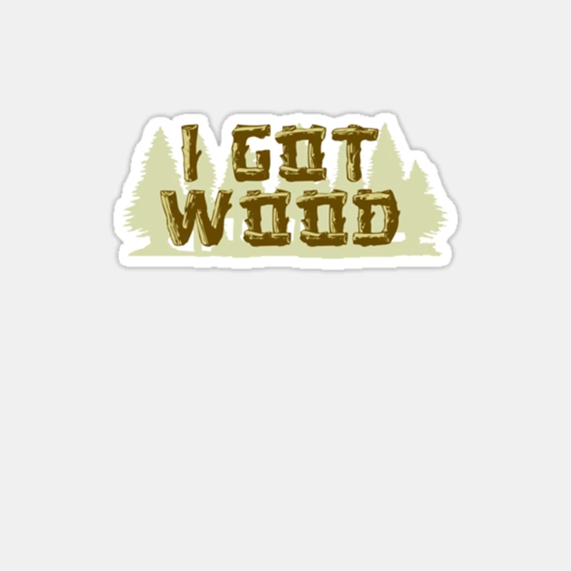 I Got Wood Male Tank Top