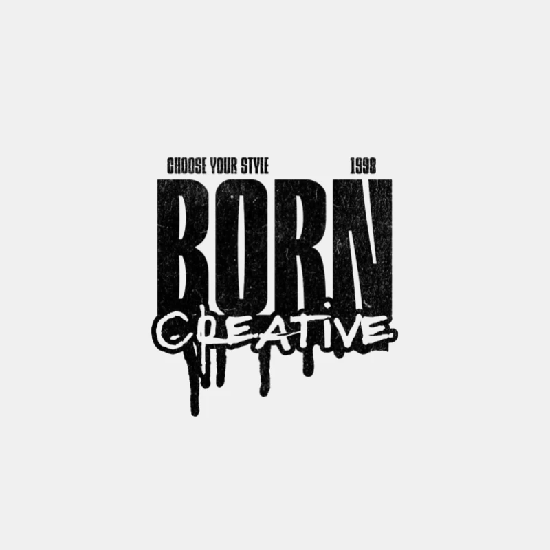 Geboren Kreativ Design Herren Tanktops