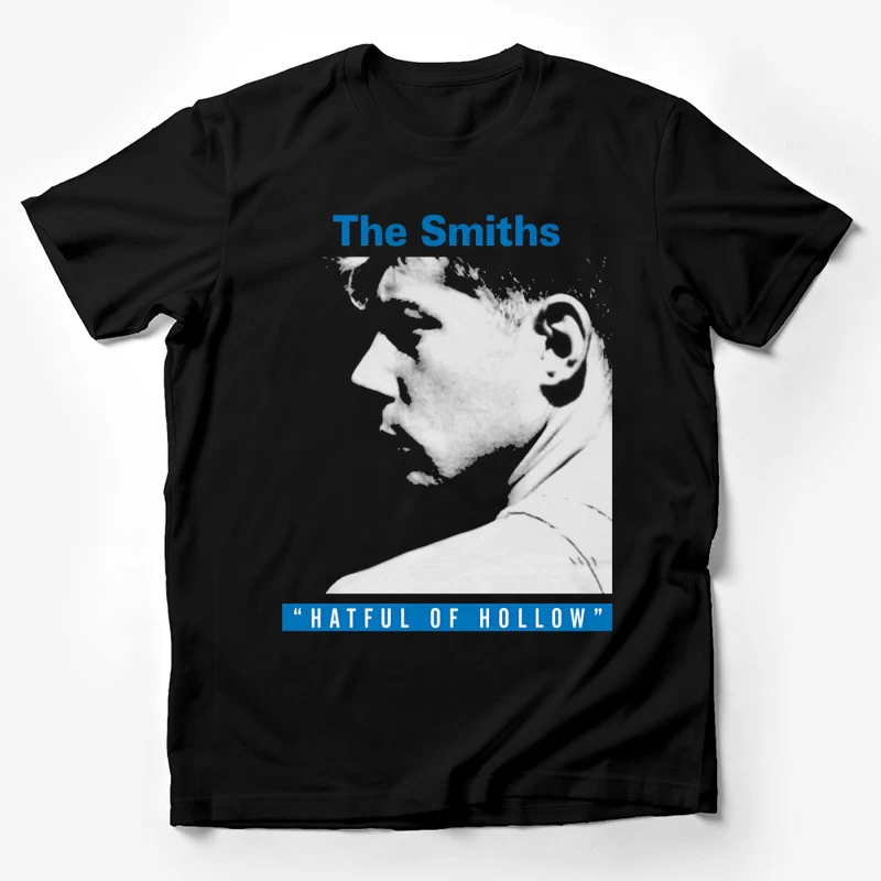 The Smiths 'Hatful of Hollow' Album Cover Art in Black and White Male T-Shirt