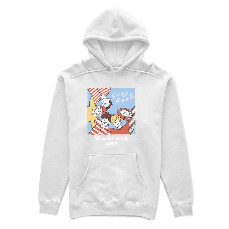 Umarmung und Gemeinschaft Damen Pullover Hoodie
