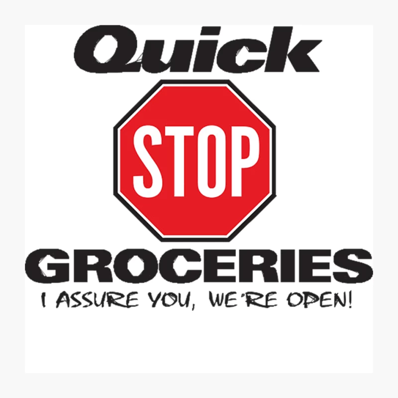 Quick Stop Groceries Pin
