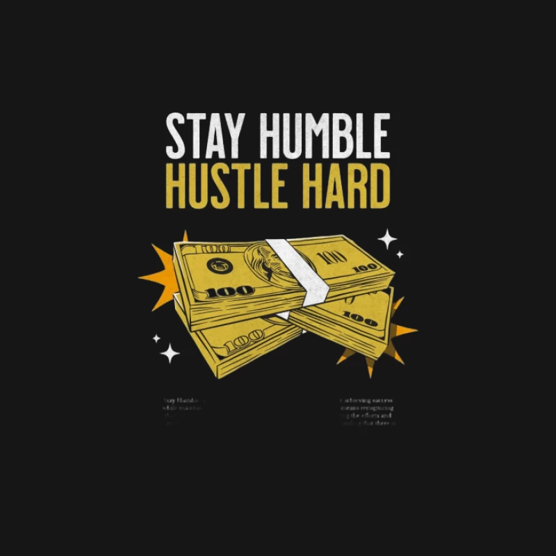 Motivation: Bescheiden bleiben, hart arbeiten Herren Langarm T-Shirt